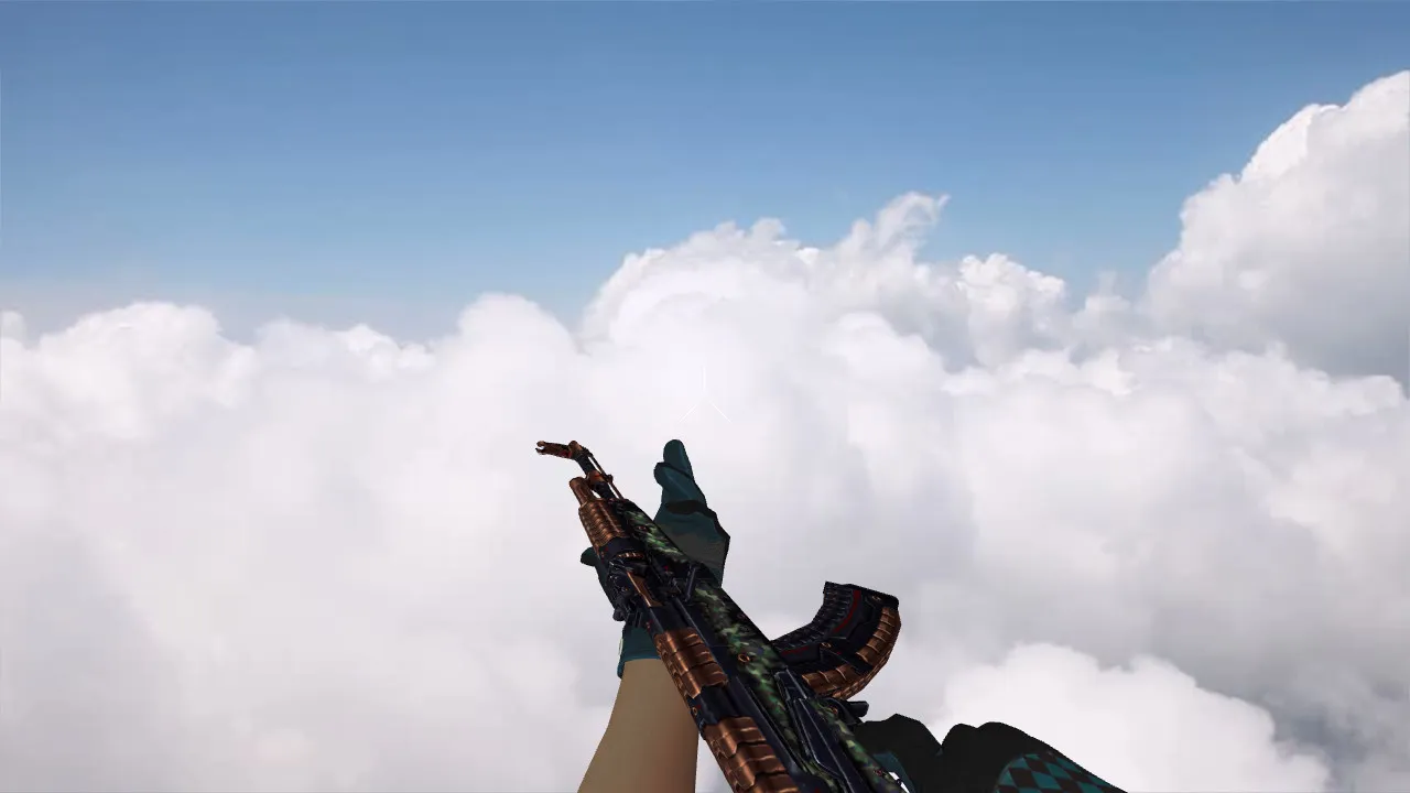 Скриншот Модель «AK-47 Abrams» для CS 1.6: скачать и установить