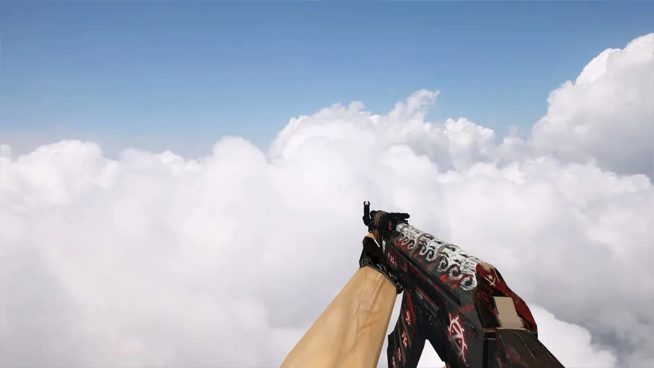 Скриншот Модель AK-47 Demon Hunter для CS 1.6 – Погрузитесь в бой