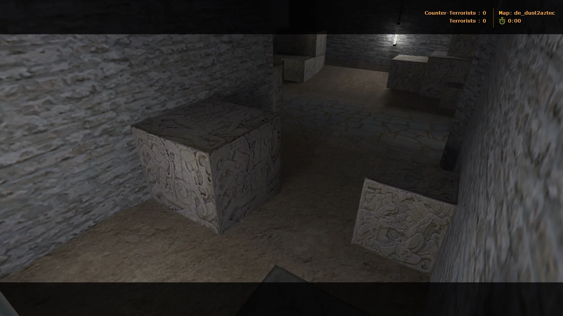 Скриншот  de_dust2aztec для CS 1.6: обзор карты, точки под Т/CT, .nav и оптимизация wpoly/epoly