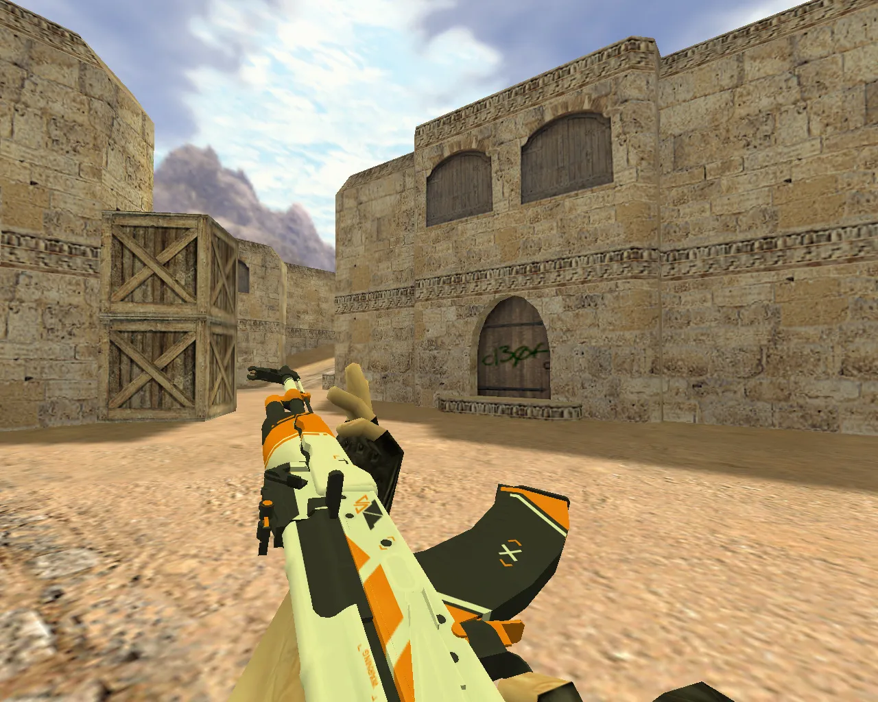 Скриншот Модель АК-47 Азимов для CS 1.6 - детализированная и качественная