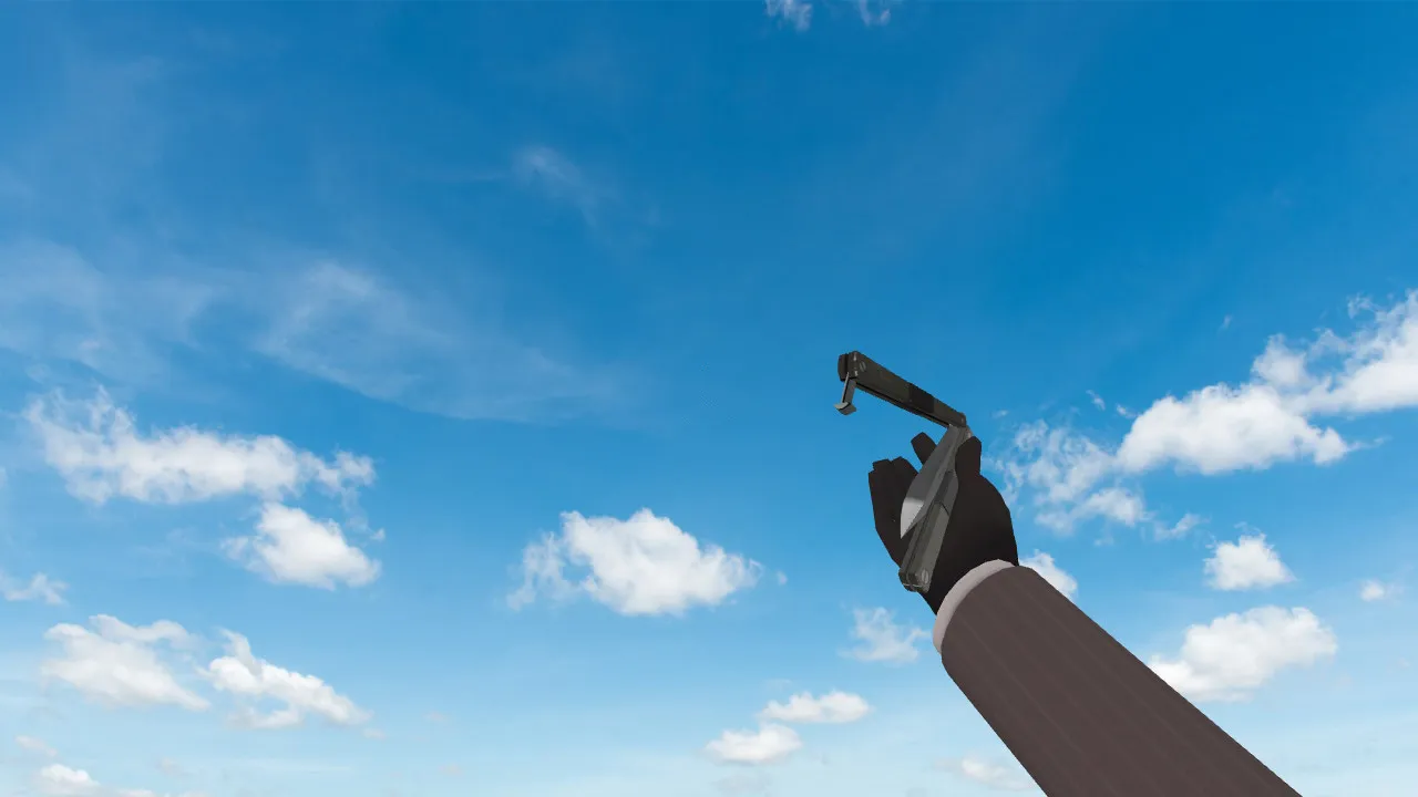 Скриншот Модель ножа «CF3 Spy Butterfly» v_model для CS 1.6: звуки, анимация осмотра, качество текстур