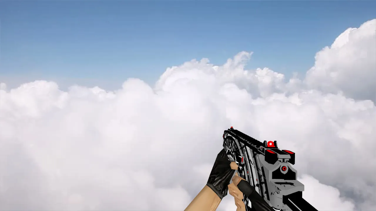 Скриншот Модель «MP9 Calligraphy» для CS 1.6 - Скачай и играй