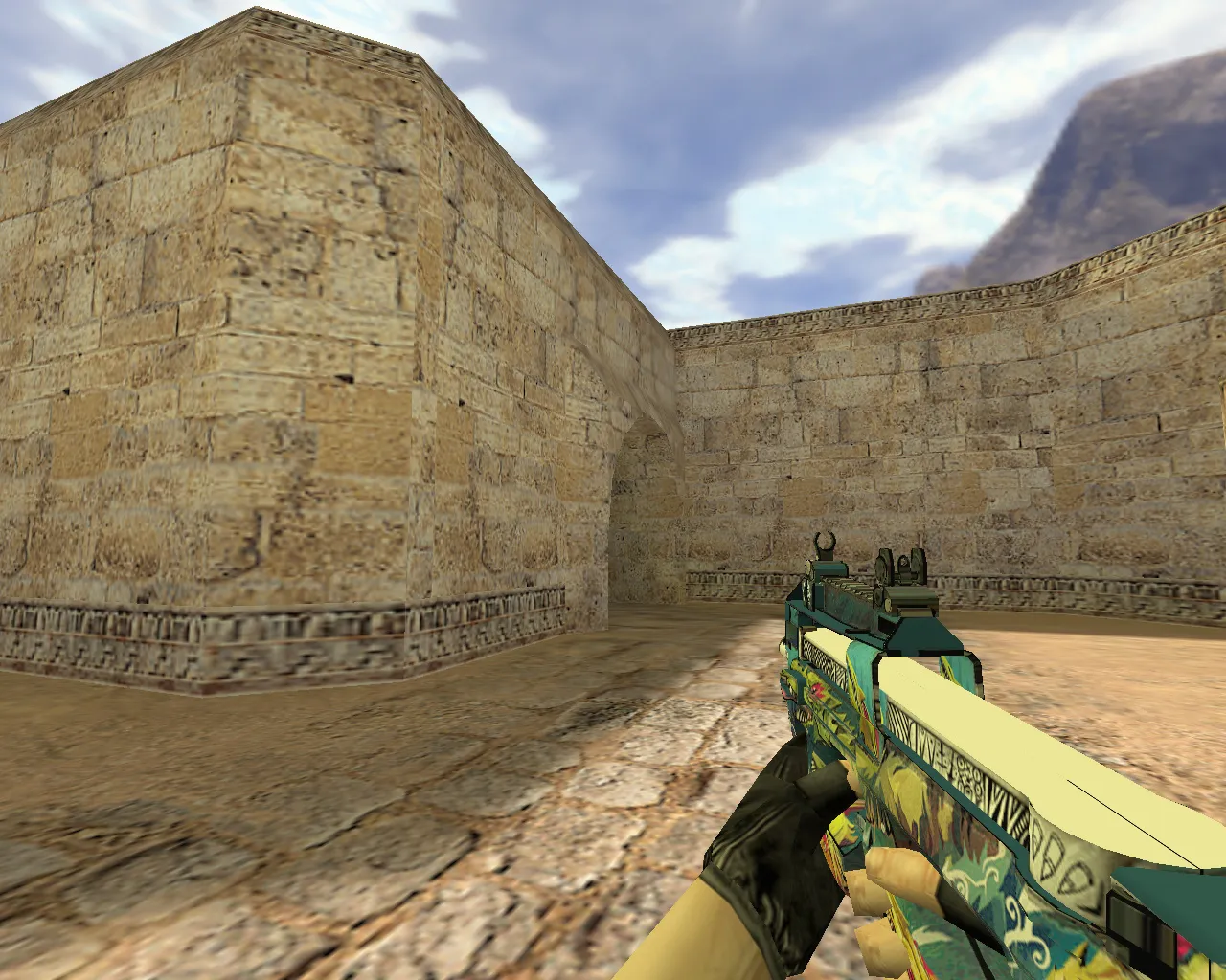 Скриншот Модель «P90 Циклон» для CS 1.6 - Оружие с уникальным дизайном