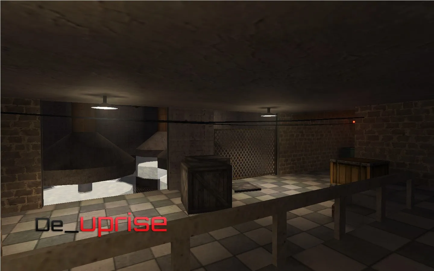 Скриншот Карта de_uprise для Counter-Strike 1.6: Тактические преимущества и особенности