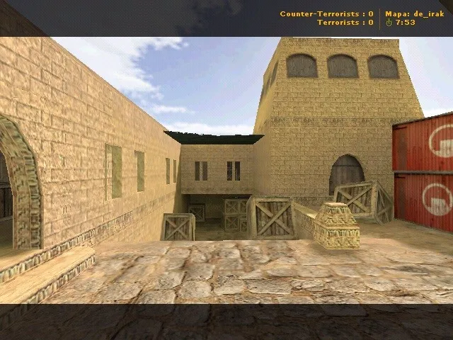 Скриншот  Карта de_irak для CS 1.6: обзор, тактики и особенности