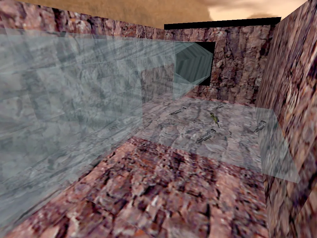 Скриншот  deathrun_spl_prefinal для CS 1.6: тактика за CT/T, точки, боты .nav и оптимизация карты