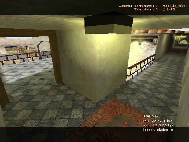 Скриншот  Карта de_mks для CS 1.6: тактические особенности и стратегии