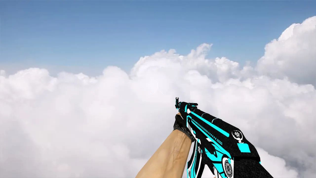 Скриншот  Модель «AK-47 Monarch» для CS 1.6 - скачать и установить