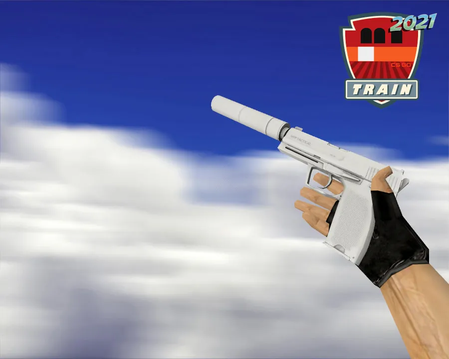 Скриншот USP-S | Побелка (Whiteout) для CS 1.6 - Модели оружия