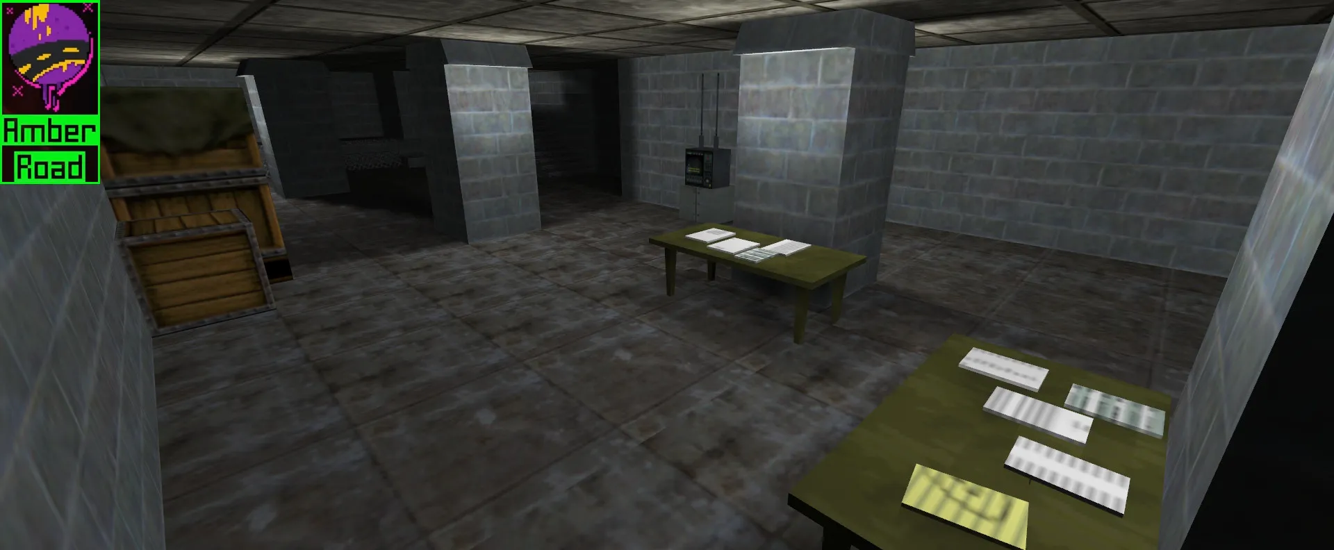 Скриншот  zm_AmberRoad для CS 1.6: зомби-карта, точки, маршруты и .nav для ботов