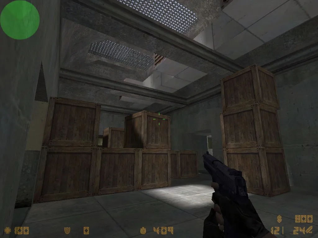 Скриншот de_boxyard для CS 1.6: тактика, точки, .nav и оптимизация карты