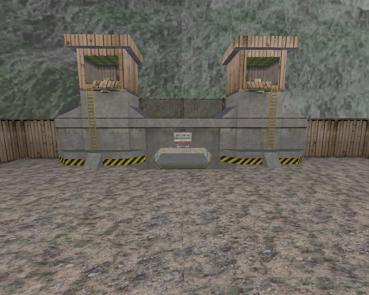 Скриншот  Карта de_crossfire для CS 1.6: точки, маршруты, .nav для ботов и оптимизация wpoly/epoly