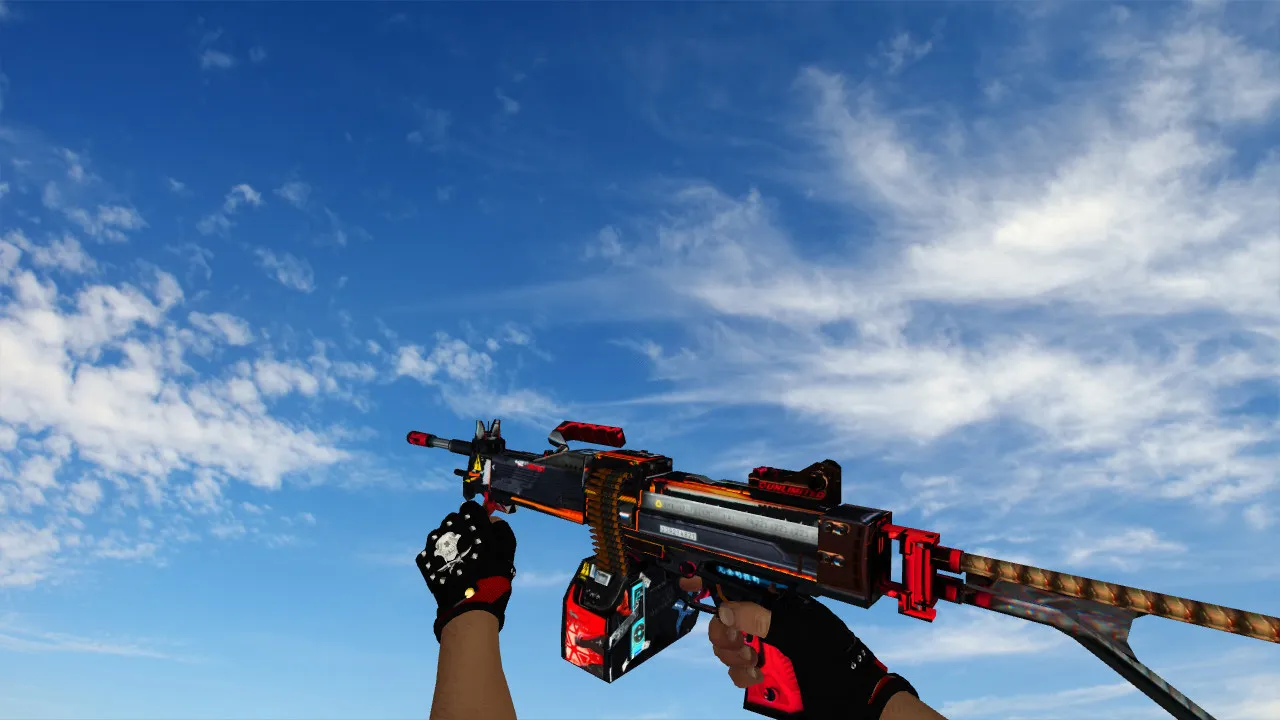 Скриншот  Пак моделей оружия из CS GO для CS 1.6: v_, p_, w_, звуки, анимация осмотра и качество текстур