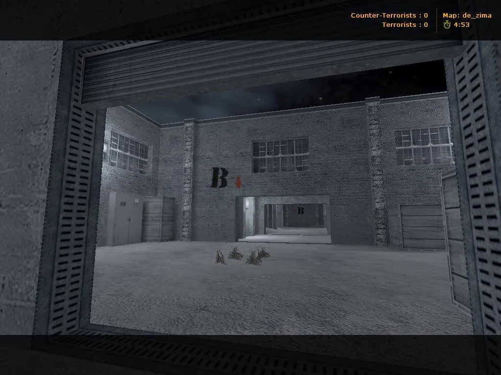 Скриншот  Карта de_zima для CS 1.6 - Описание и Тактики