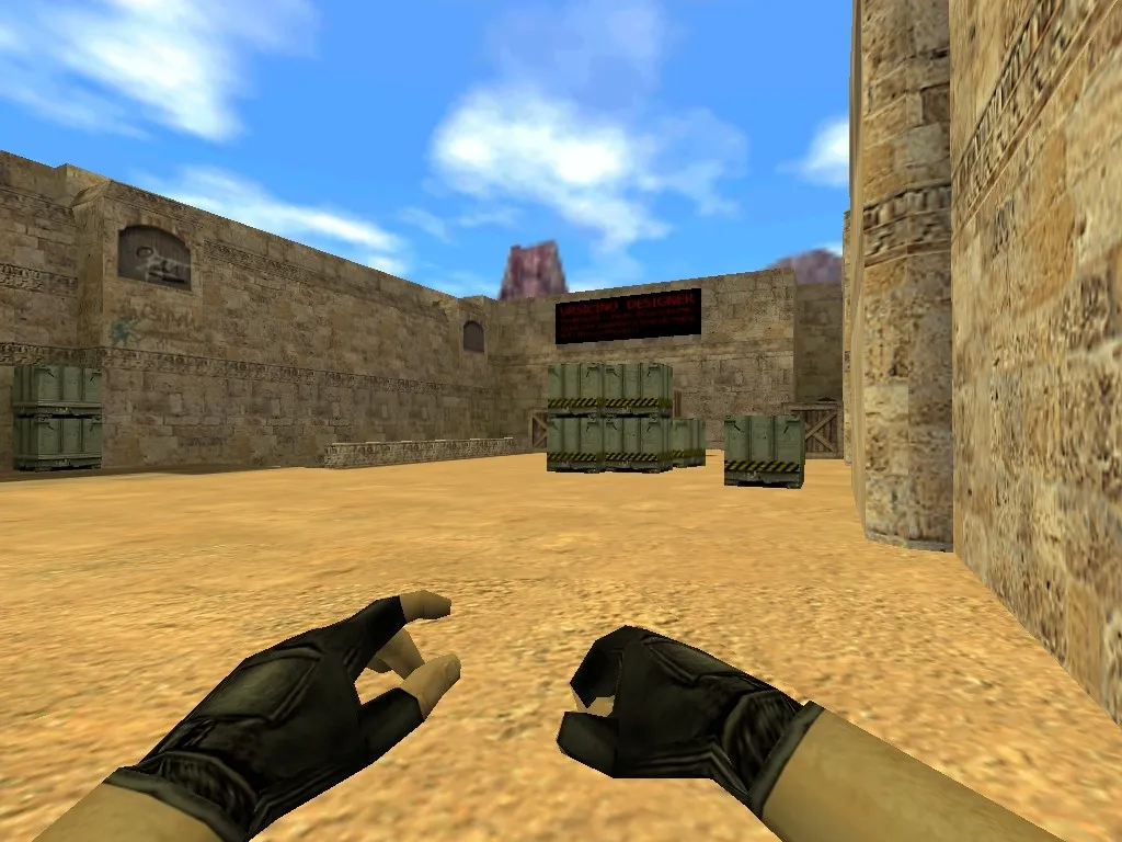 Скриншот de_dust2_mini_bruxos — мини-карта Dust2 для CS 1.6: точки, раунды, bot .nav и оптимизация