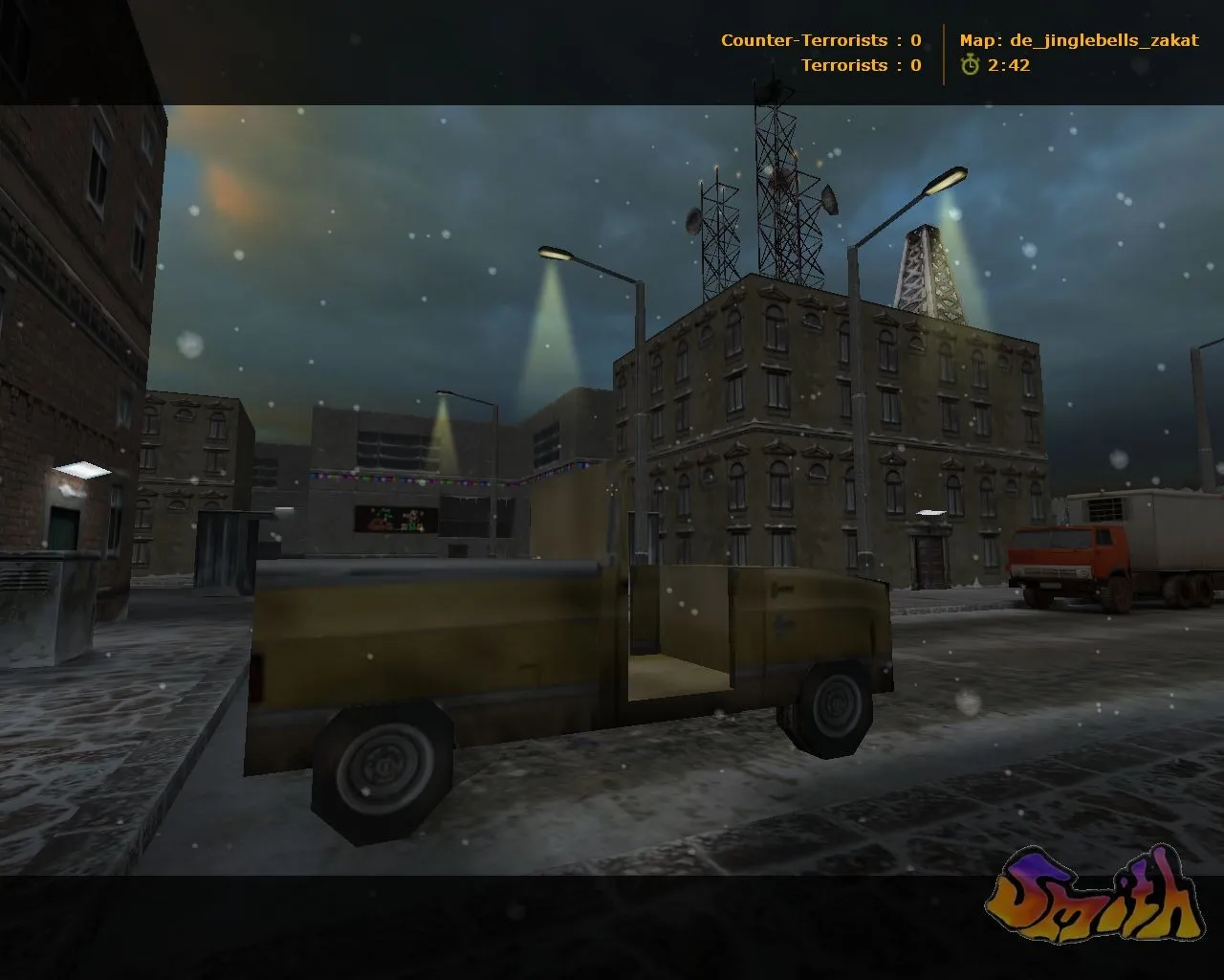 Скриншот Карта «de_jinglebells_zakat» для CS 1.6