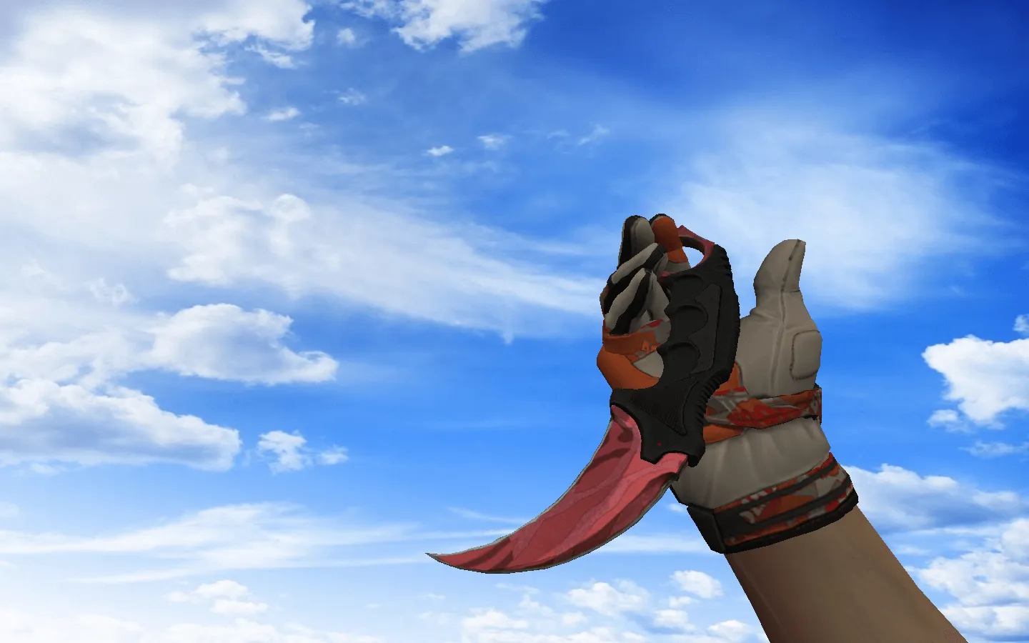 Скриншот  Пак оружия CS 1.6 с мотоциклетными перчатками «БУХ!»: АК-47, AWP, DE, Glock-18, M4A4, SG 553, USP-S и ножи