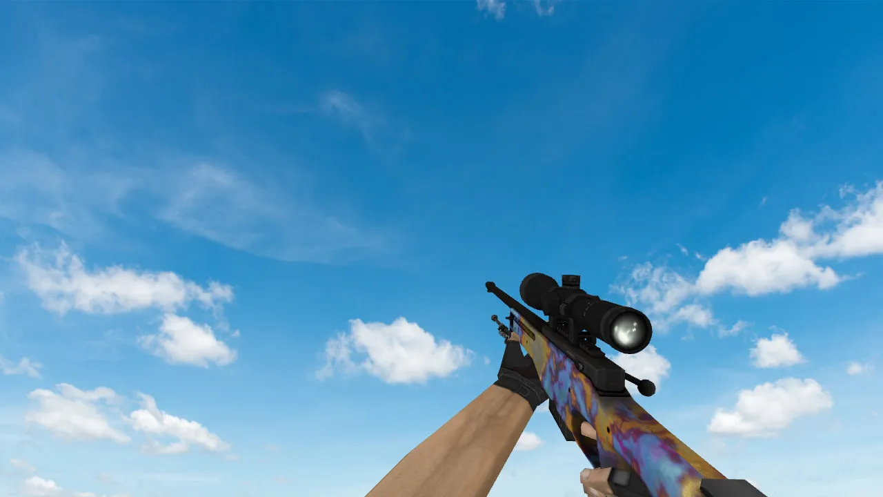 Скриншот Модель AWP «Поверхностная закалка» для CS 1.6 | Всё для игры