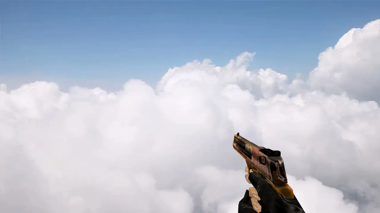 Скриншот Модель «Deagle Rust» для CS 1.6 - Погрузитесь в мир уникального скина