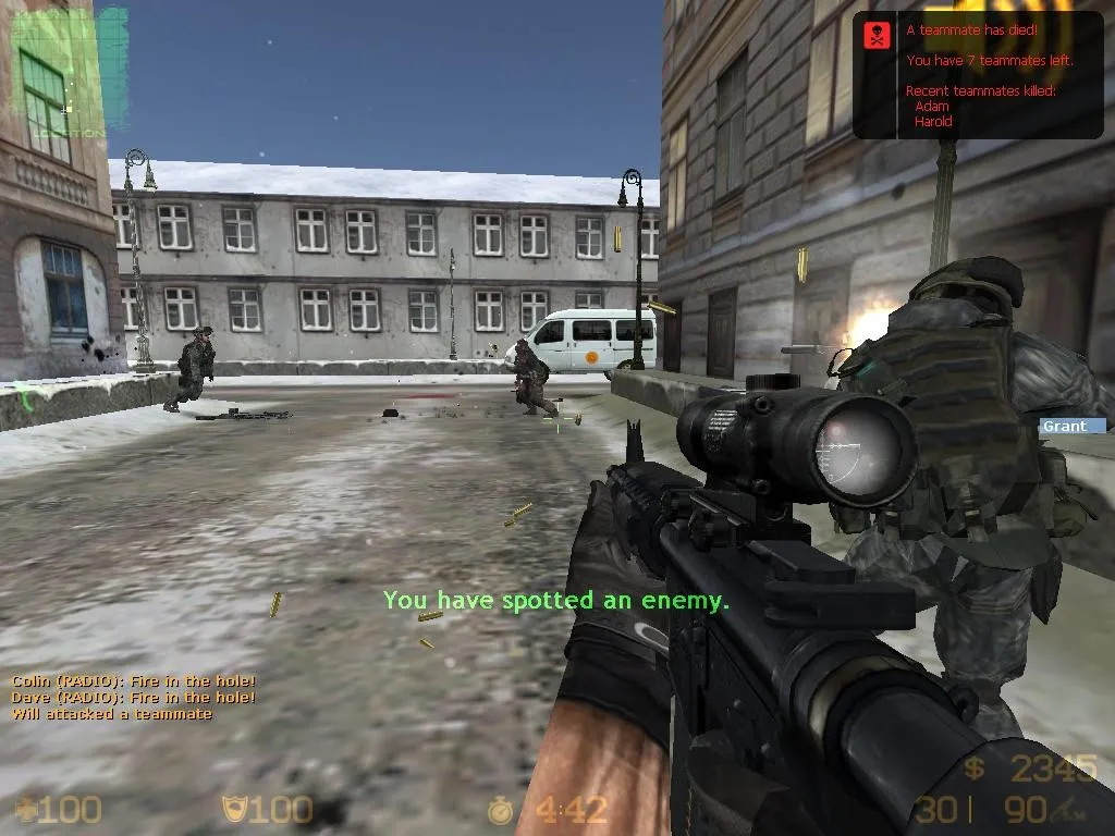 Скриншот  Карта de_slc для CS 1.6: Тактические возможности и особенности