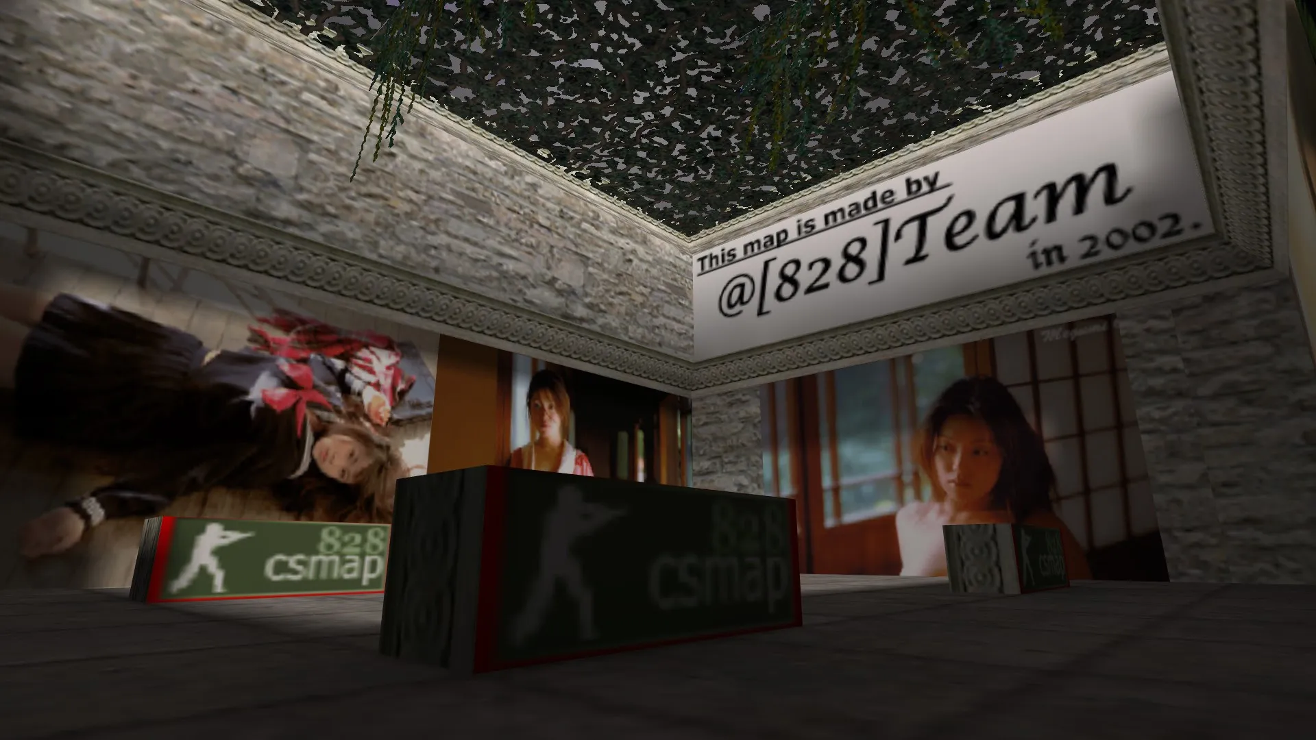 Скриншот  de_aztec828 для CS 1.6: обзор карты, точки, баланс сторон, .nav и оптимизация wpoly/epoly