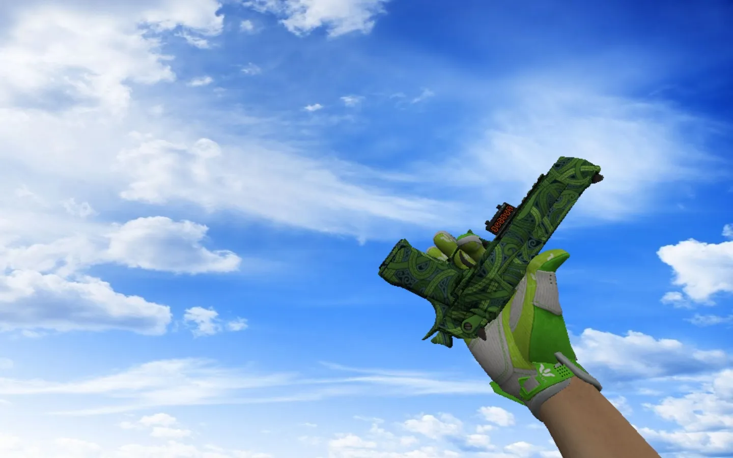 Скриншот Пак «Спортивные перчатки | Живая изгородь» для CS 1.6: оружейные скины, v_/p_/w_ модели, осмотр и звуки