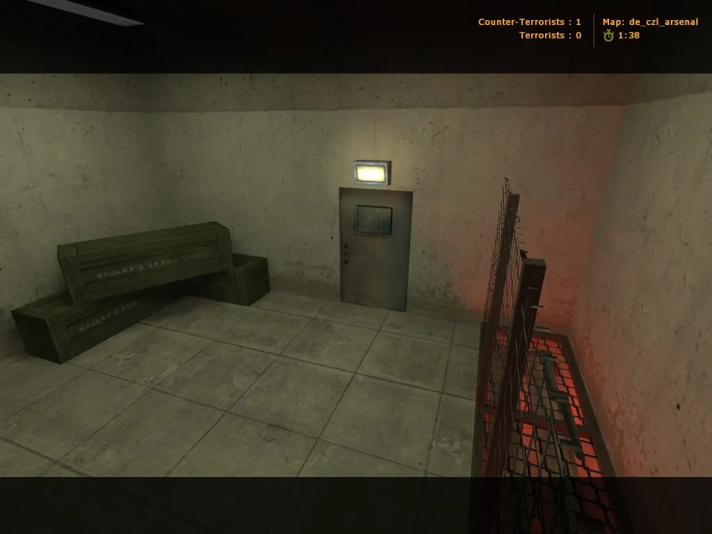 Скриншот de_czl_arsenal для CS 1.6 — тактика сторон, точки, .nav и оптимизация карты