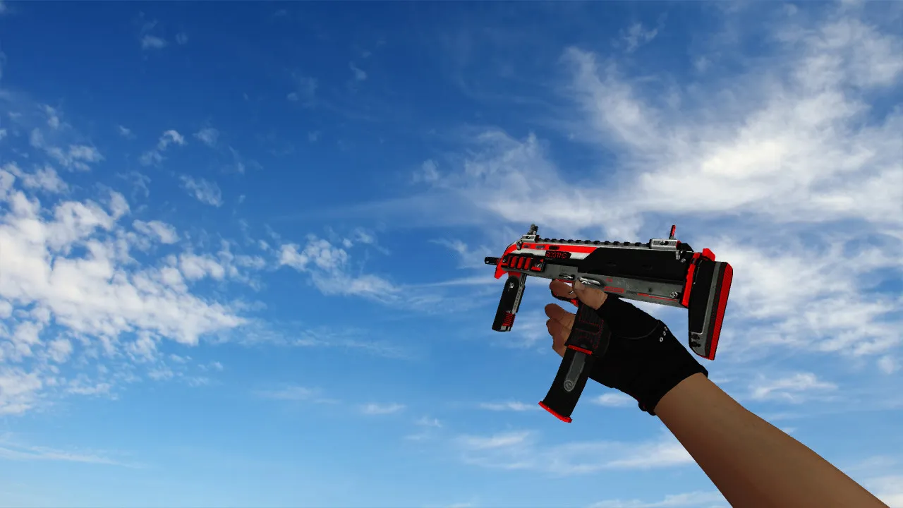 Скриншот  Пак моделей оружия из CS GO для CS 1.6: v_, p_, w_, звуки, анимация осмотра и качество текстур