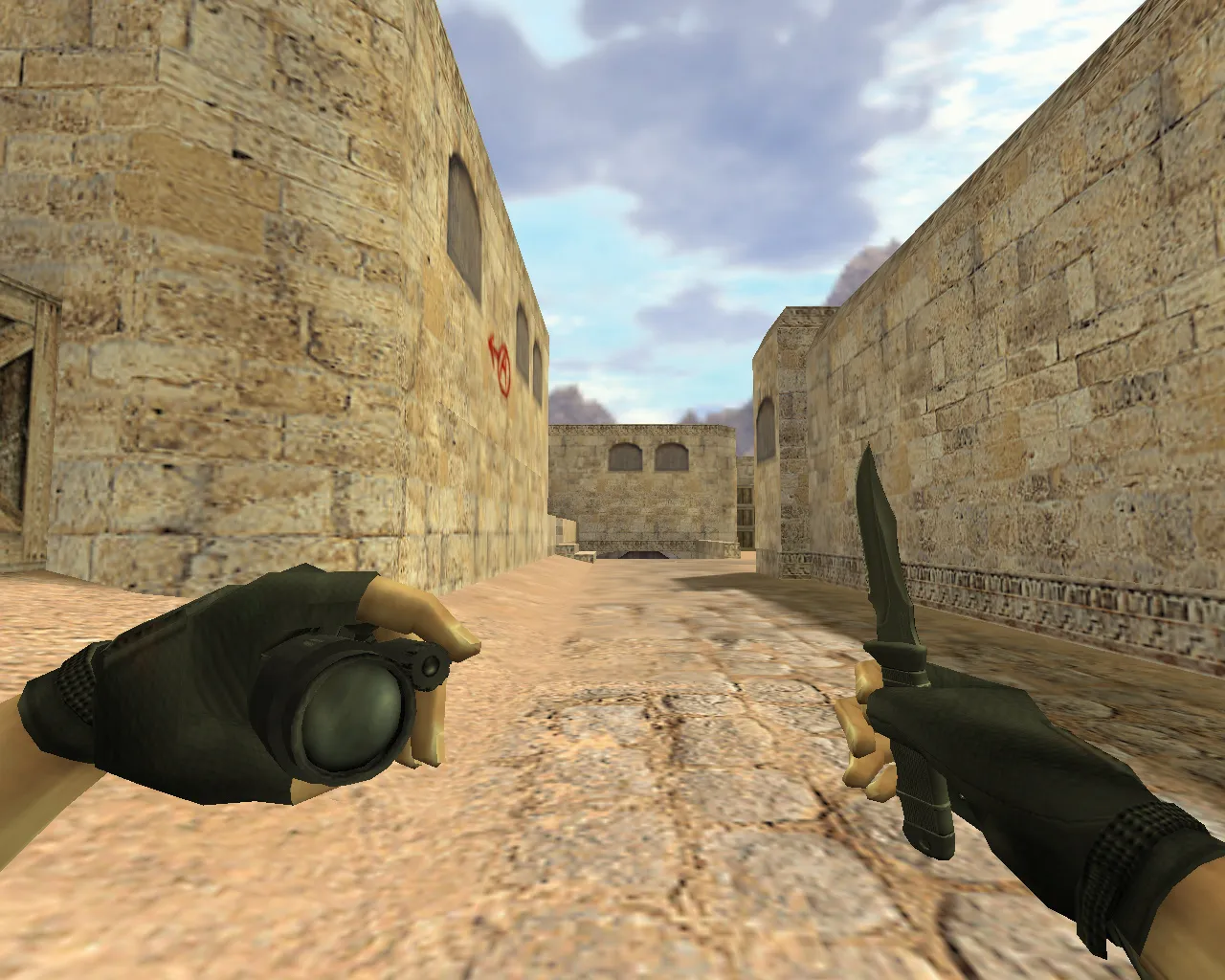 Скриншот Модель «Метательный нож» для CS 1.6 - Оружие с уникальным дизайном