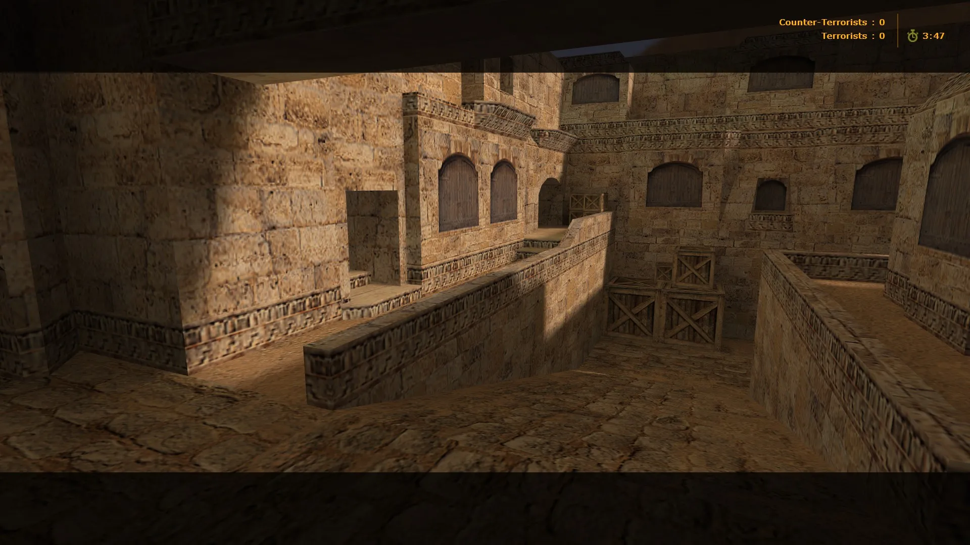 Скриншот  de_dustier карта для CS 1.6: точки, баланс сторон, .nav для ботов и оптимизация wpoly/epoly