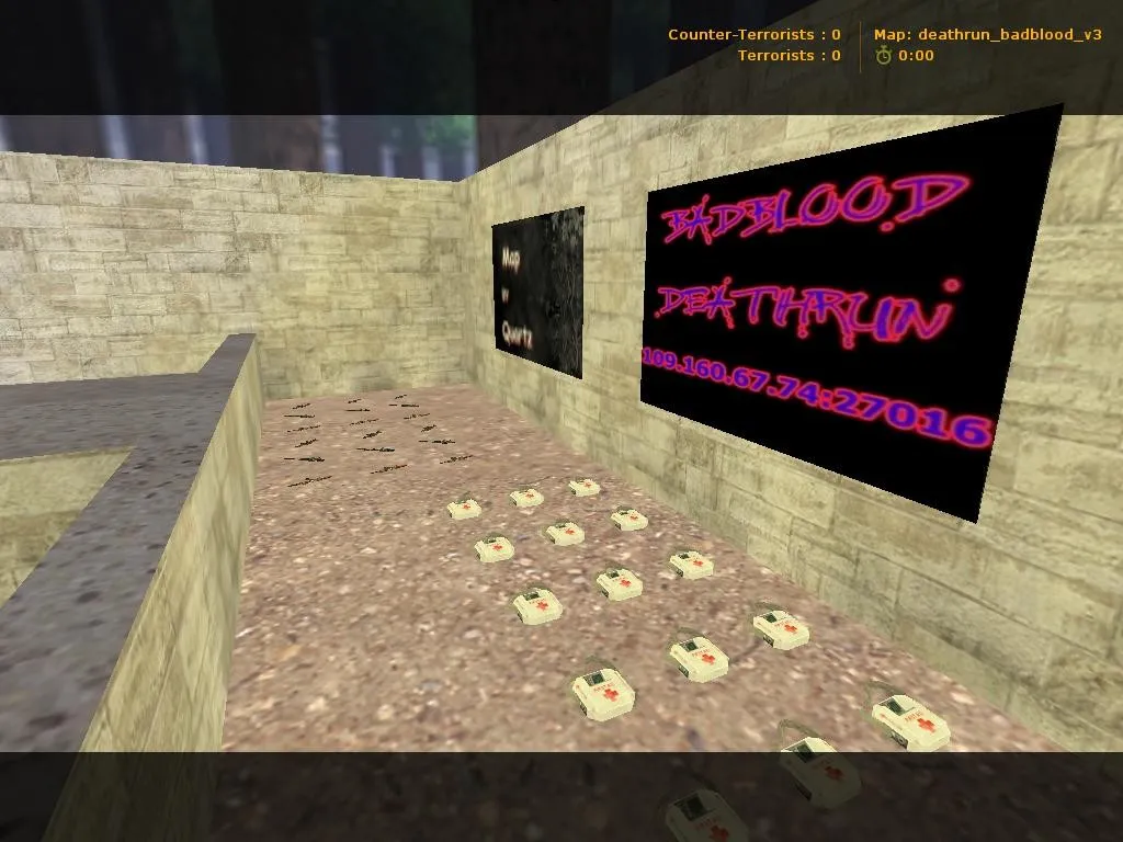 Скриншот Карта «deathrun_badblood_v3» для CS 1.6