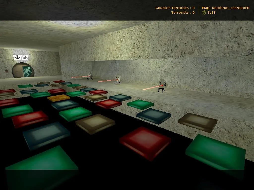 Скриншот Карта «deathrun_csproject» для CS 1.6