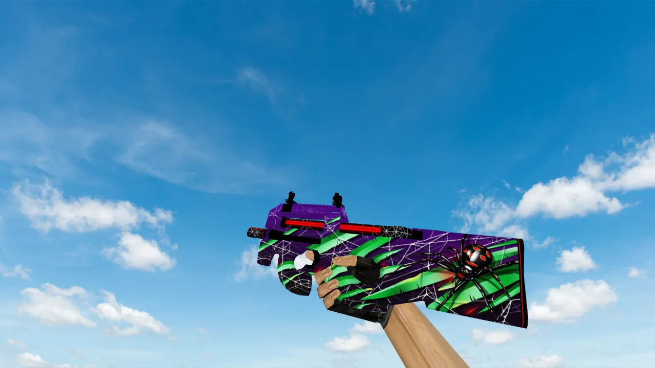 Скриншот Модель «P90 Young Lil Karakurt» для CS 1.6 – Лучше стреляй!