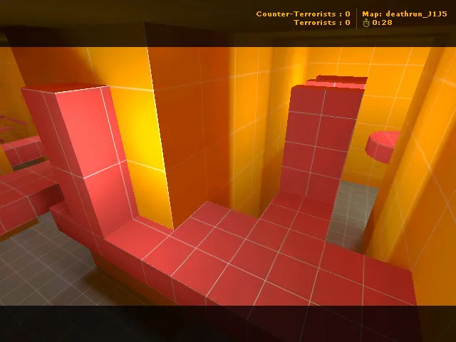 Скриншот  deathrun_j1j5 для CS 1.6: карта для др с ловушками, раундами и бот-путями