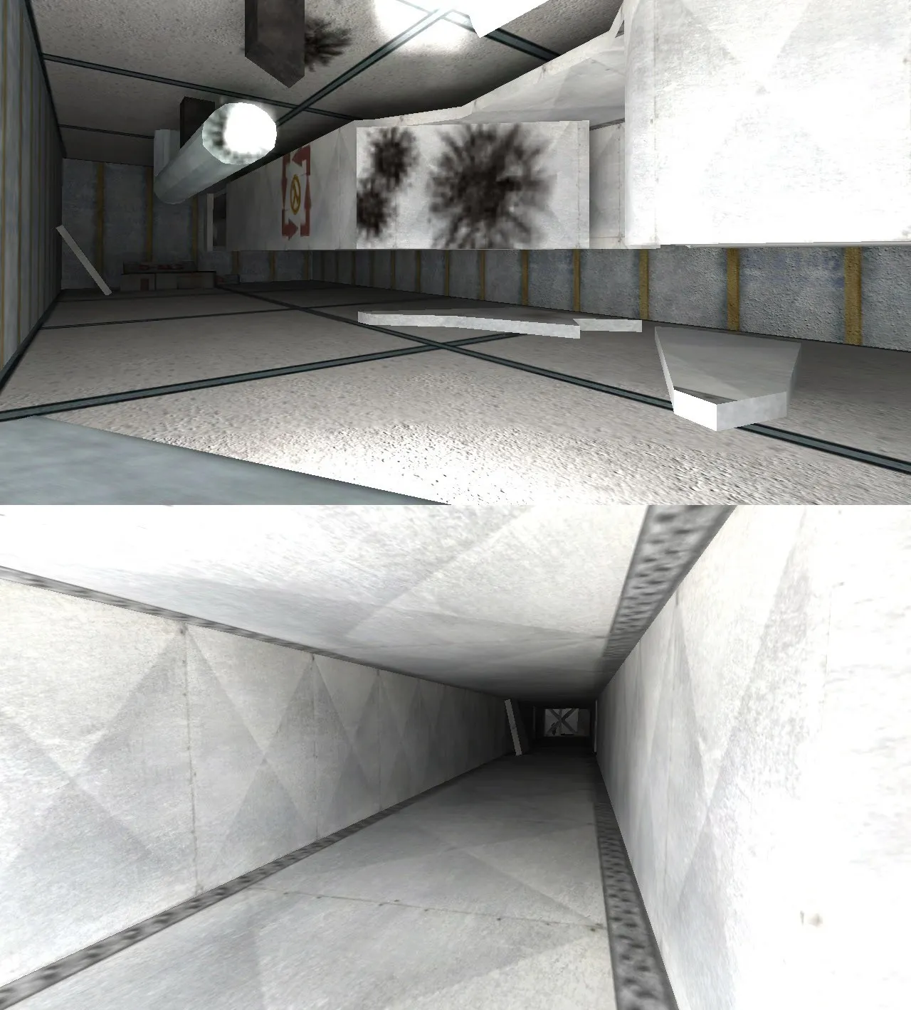 Скриншот  Карта de_rats_signal_office для CS 1.6: Тактические возможности и детали