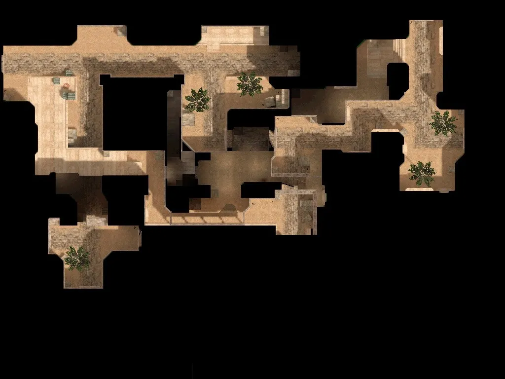 Скриншот de_byfly_a для CS 1.6: разбор точек, навигация ботов, оптимизация и баланс сторон