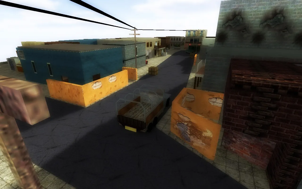 Скриншот  de_havana для CS 1.6: обзор карты, точки, маршруты, .nav и оптимизация