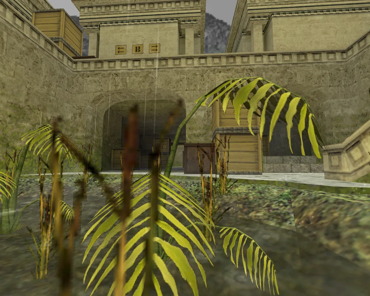 Скриншот Карта de_somewhere_clean для CS 1.6 – подробное описание и тактики