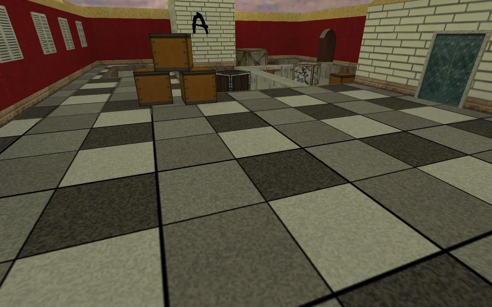 Скриншот Карта de_winz для CS 1.6 - Тактические возможности и обзор