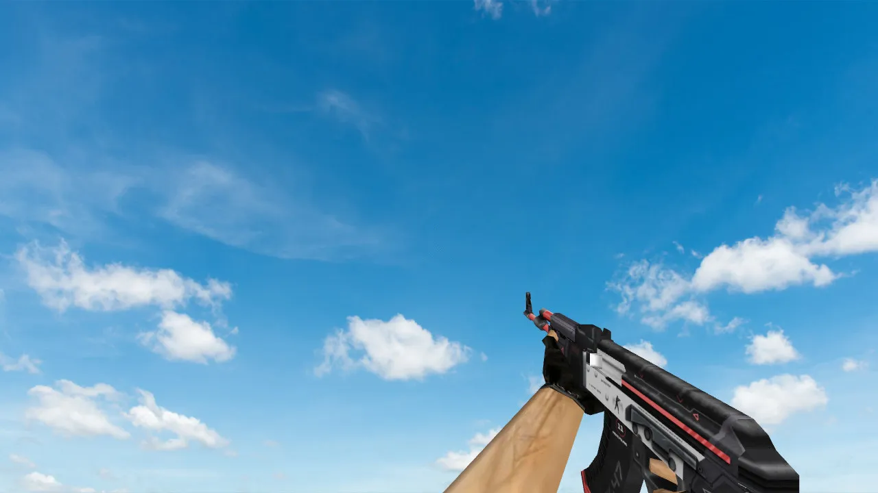 Скриншот Пак моделей оружия «Сайрекс» v_ p_ w_ для CS 1.6: звуки, анимация осмотра, текстуры и качество моделей