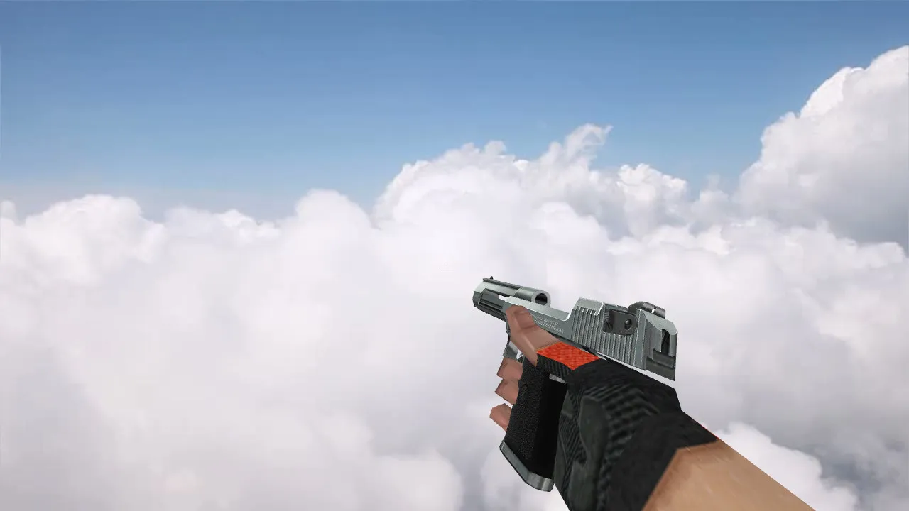 Скриншот Модель «Chromed Desert Eagle» для CS 1.6 | Качественные модели оружия