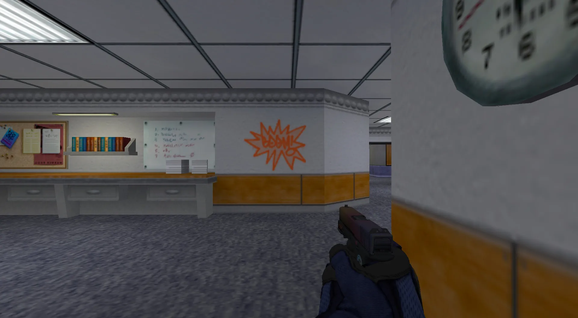 Скриншот  Граффити «БУМ» для CS 1.6 – уникальный стиль из CS:GO