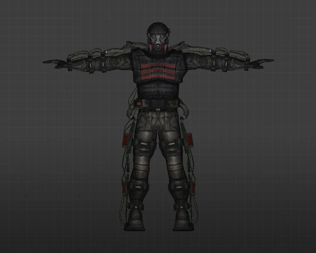 Скриншот Модель «Экзоскелеты» для CS 1.6 - Уникальные скины солдат