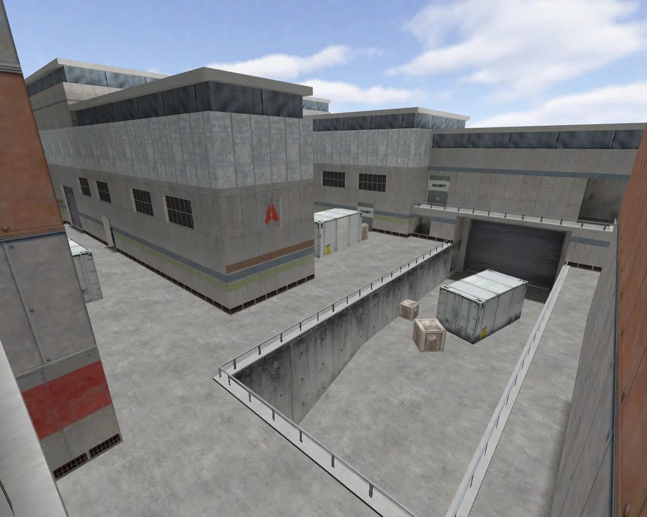 Скриншот  Карта de_strive для CS 1.6 - Тактические возможности и баланс