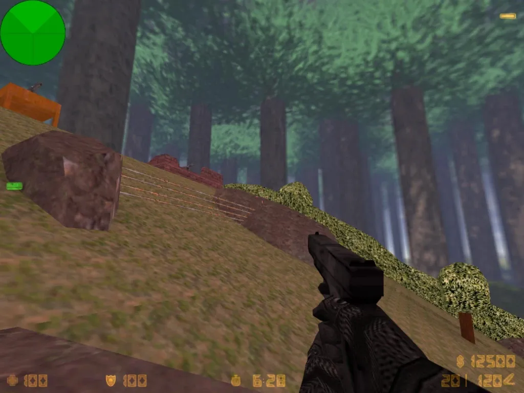 Скриншот  Карта de_mountainside для Counter-Strike 1.6: Тактики и советы