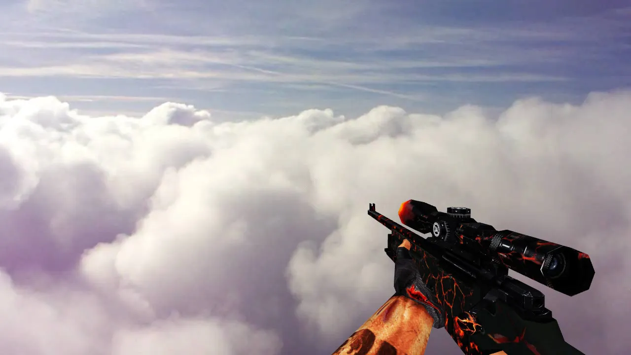 Скриншот Модель «Default AWP Fire» для CS 1.6 – качественная замена
