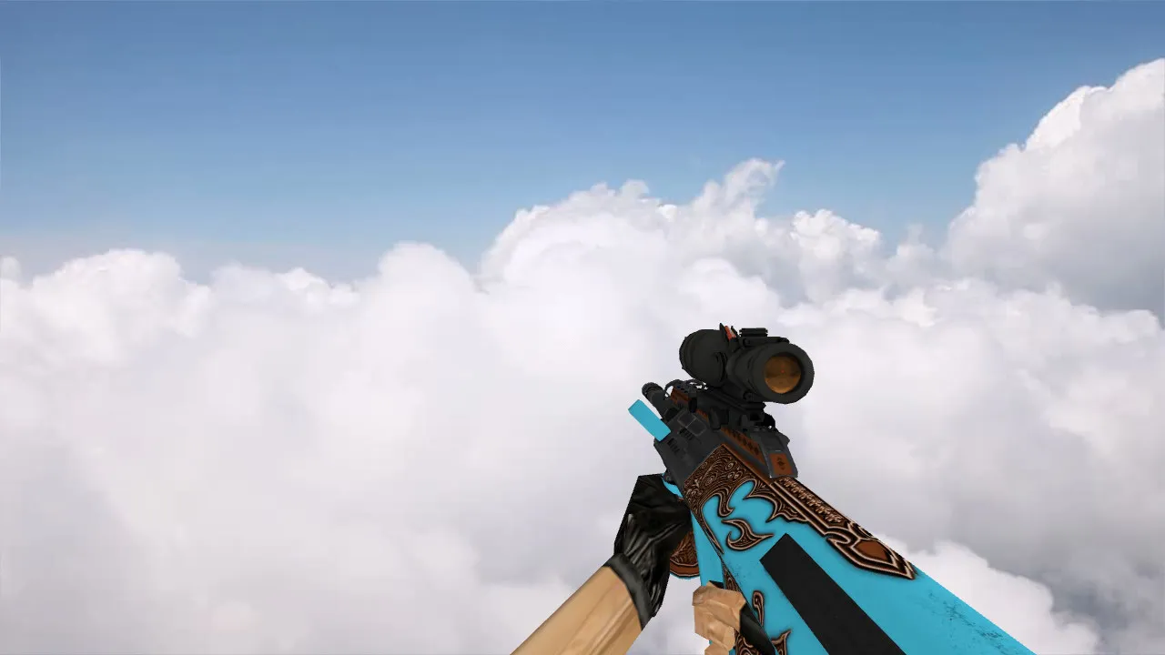 Скриншот Модель «AUG Аристократ» для CS 1.6 - Погрузитесь в атмосферу