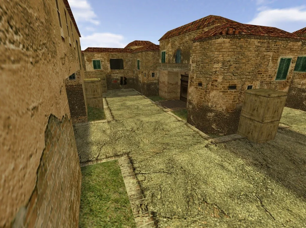 Скриншот  Карта de_avih для CS 1.6: тактика за Т и КТ, точки, .nav, оптимизация wpoly/epoly