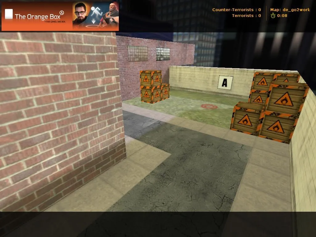 Скриншот Карта «de_go2work» для CS 1.6