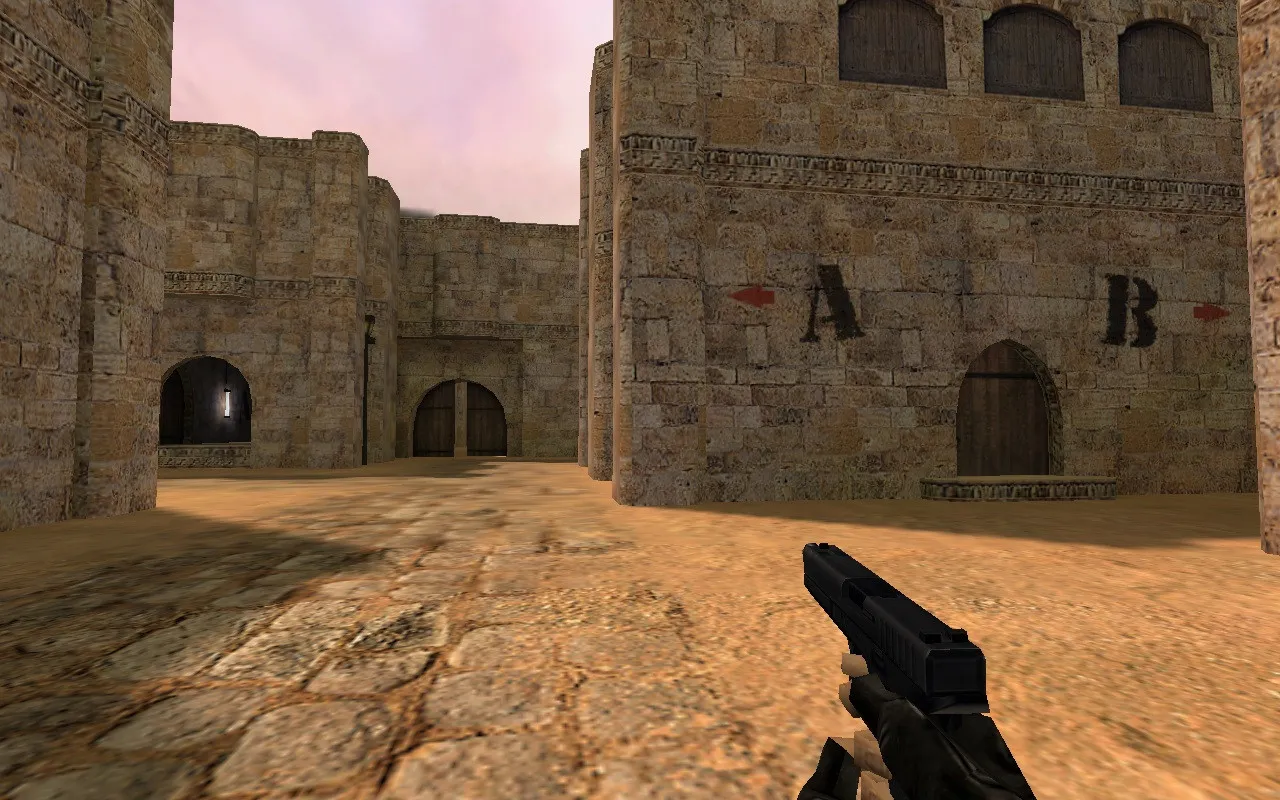 Скриншот  Карта de_sandstone_v4 для CS 1.6: подробное описание и особенности